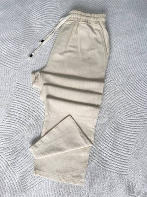 Ham Keten Baggy Pantolon