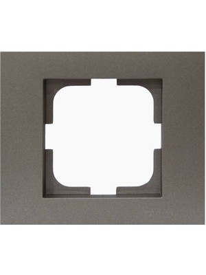 Ovivo Grano Metalik Antrasit Tekli Çerçeve