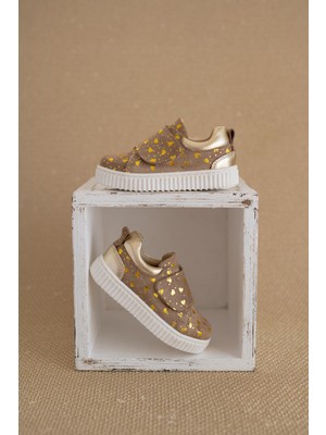 Bebbini Easy- Kalpli-Vizon  Deri  Kız Çocuk Spor Ayakkabı