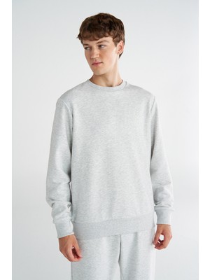 T-Pulse Male Co Regular Crew Neck Sweatshırt