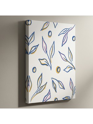 Mervolia Soyut Bitkisel Desen Tablosu