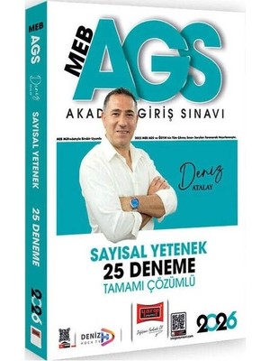 Yargı 2026 Meb-Ags Sayısal Yetenek 25 Deneme Çözümlü