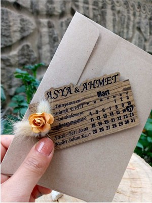 20 Adet Takvimli Magnet Nikah Şekeri, Sünnet, Düğün Nişan Söz, Kına Hediyelik, Organizasyon