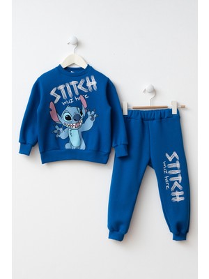 Baskılı Erkek Çocuk Alt Üst Eşofman Takımı