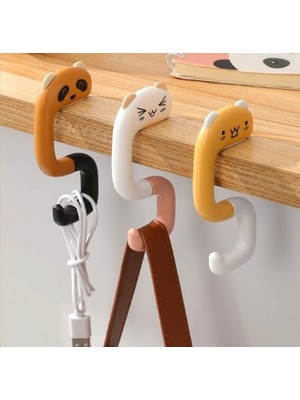 Sevimli Hayvan Figürlü Katlanabilir Kanca Askı