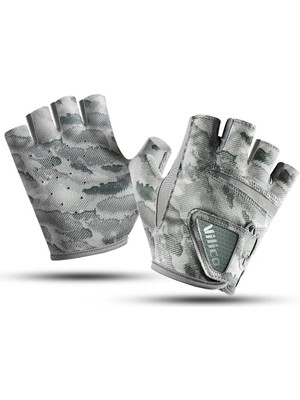 Stavye Uv Korumalı Parmaksız Balıkçılık Eldiveni - Nefes Alabilir, Kaymaz, Hafif ve Unisex Tasarım