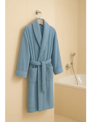 %100 Pamuk Bornoz , Su Emiciliği Yüksek, Gramajlı Bornoz, Tek Bornoz