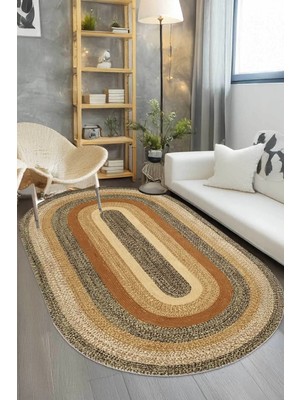 Dijital Kaymaz Yıkanabilir Hasır Gör. Modern Salon Halısı Mutfak Halısı Koridor Halı Yolluk DC-4159