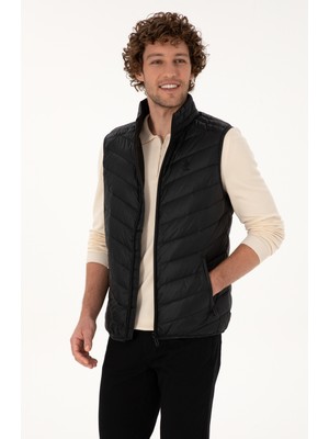 U.s. Polo Assn. Erkek Siyah Yelek (Dokuma) 50310045-VR046