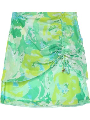 Desenli Tül Etek Mint