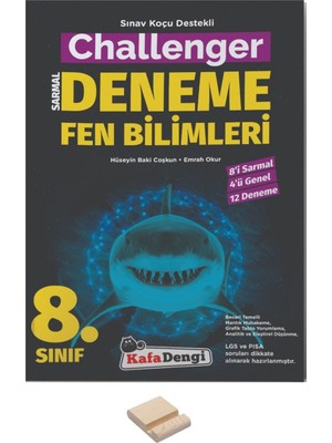 Kafa Dengi Yayınları Lgs 8.sınıf Challenger Fen Bil. Branş Denemesi ve Telefon Standı