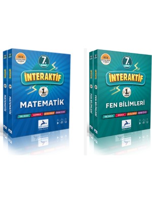 Paraf Yayınları Paraf İnteraktif 7. Sınıf İnteraktif Matematik & Fen Bilimleri  S