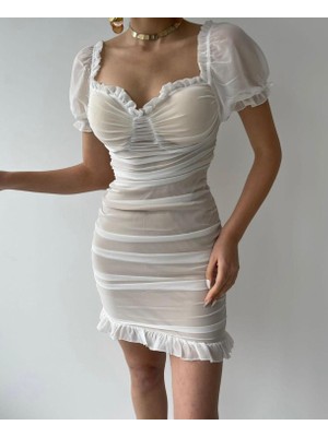 Astarlı Mini Elbise 1054