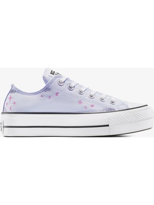 Converse Chuck Taylor All Star Lift Platform Celestial Unisex Mavi Sneaker Konforlu Tasarım