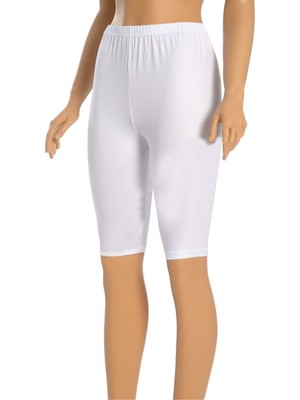 Öts Kadın Diz Üstü Likralı Tayt (%96 Pamuk - %4 Elastan)