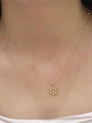 14 Ayar Altın Hitit Kolye