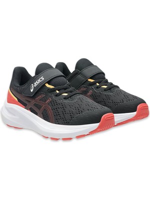 Asics 1014A344 GT-1000 13 Ps Koşu Siyah-Kırmızı Çocuk Spor Ayakkabı