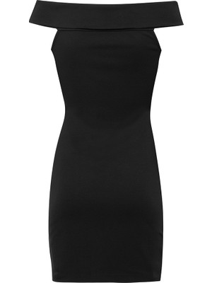 F21 Straplez Yaka  Mini Elbise