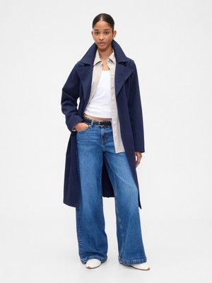 Gap Kadın Lacivert V-YENİ MODERN T