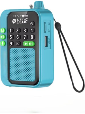 UltraTekno C9 Bluetooth Şarjlı Radyo USB & Tf Kart Okuyucu Deprem Çantasına Uygun Fm Radyo