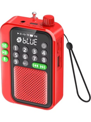 UltraTekno C9 Bluetooth Şarjlı Radyo USB & Tf Kart Okuyucu Deprem Çantasına Uygun Fm Radyo