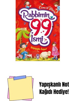 Rabbimin 99 Ismi - Esma'ül Hüsna + Yapışkanlı Not Kağıdı