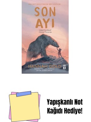 Son Ayı (Ciltli Şömizli): Unutulmaz + Yapışkanlı Not Kağıdı