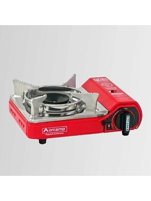 Orgaz CK-506/TEKLI Portatif Ocak Mini Kırmızı