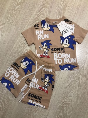 Ays Bebe Aysbebe K Sonic Desenli Erkek Çocuk Yazlık Takım