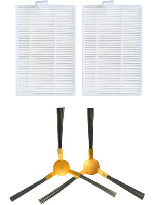 Homend Uyumlu 1281H / 1282H / 1283H / 1285H / 1286H Için Filtre Yan Fırça Takımı 4'lü