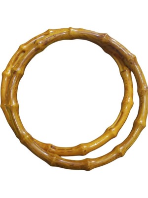 Çanta Sapı Akrilik Yuvarlak Hardal