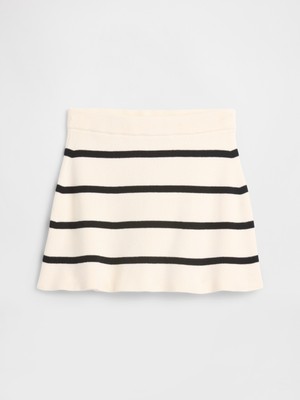 Gap Kız Çocuk Beyaz V-Kazak Etek