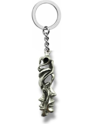 Face To Face – Yüz Yüze Bakan Figürlü Unisex Metal Anahtarlık