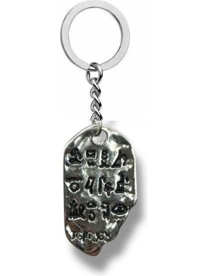 Aztek Yazıt Figürlü Unisex Anahtarlık – Antik Medeniyet ve Gizem Sembolü