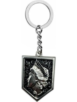 Attack On Titan Duvar Maria Logolu Akrilik Anahtarlık – Anime Temalı Unisex Aksesuar