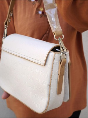 Just Polo Kadın Kabartma Desenli Orta Boy Şık El & Omuz Çantası 234073MH