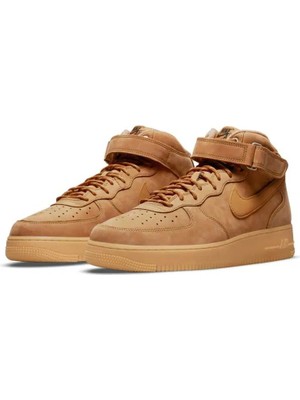 Nike Air Force 1 Mid '07 Wb  Erkek Kahverengi Sneaker Ayakkabı -DJ9158-200
