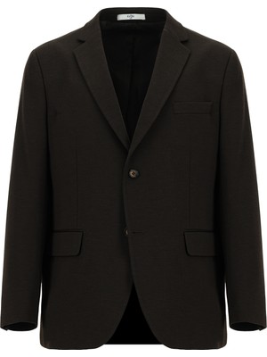 Kiğılı 4 Drop Relaxed Fit Rahat Kesim Klasik Desenli Örme Ceket