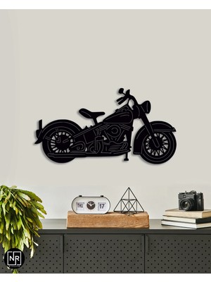 Motor Yan Görünüş Metal Tablo