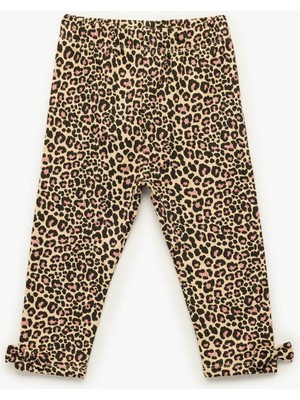 Koton  Bej Kız Bebek Tayt 6WMG40041AK