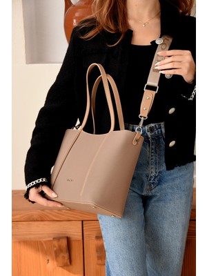 Just Polo Kadın Orta Boy Konforlu Şık El ve Omuz Çantası 236047MH