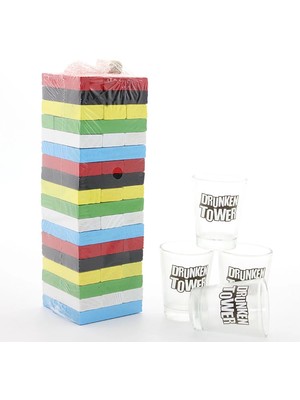 Jenga Shot Bardak Oyunu Model 1