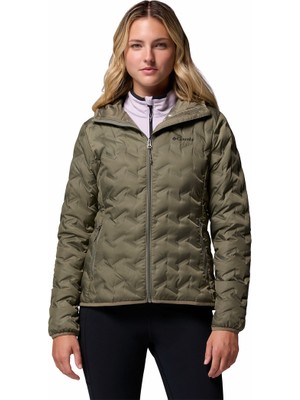 Columbia Delta Ridge Iı Down Kapüşonlu Kadın Kaz Tüyü Mont