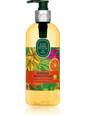500 ml Eyüp Sabri Tuncer Bodrum Mandalinası Doğal Zeytinyağlı Sıvı Sabun Yerli Üretim