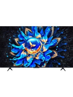 TCL 75T8C  75" 190 Ekran Uydu Alıcılı 4K Ultra HD QLED Google TV
