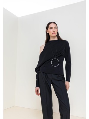 Omuz Detaylı Bluz 26W10810