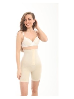 Avennies Agraflı Kopçalı Şort Korse Kadınlar İçin Anında İncelik Sağlayan Nefes Alabilir Kumaş