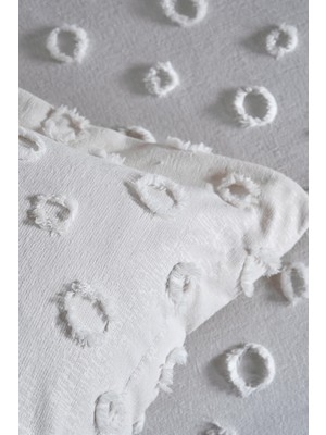 Polina Tek Kişilik Yatak Örtüsü Taş