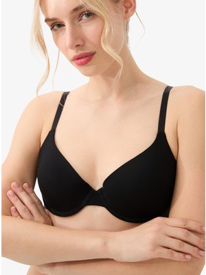 Kadın Push-Up Sütyen 51955 - Siyah