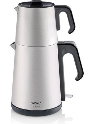 Arzum AR3069 Çay Sefası Çay Makinesi - Inox - 1650 Watt